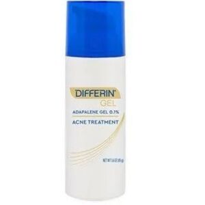 Differin Gel Acne Treatment - Blue and White